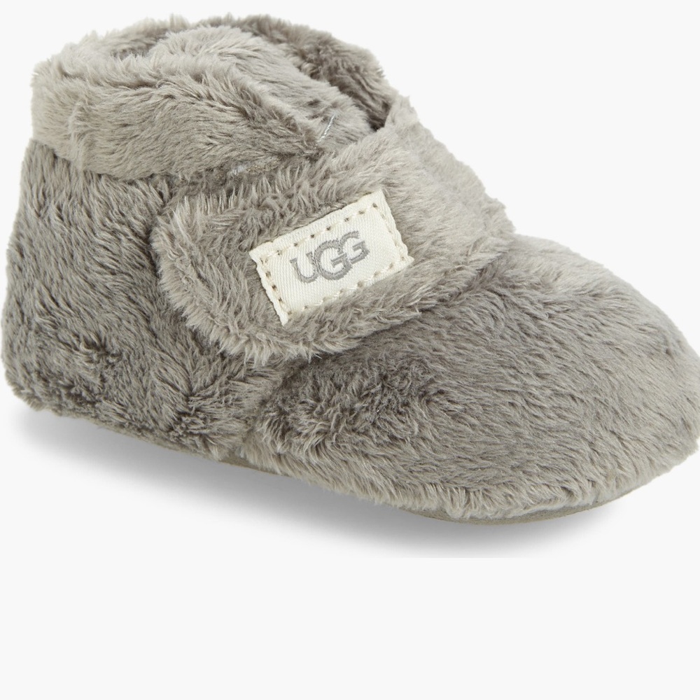 UGG Gray Cozy Slippers infant